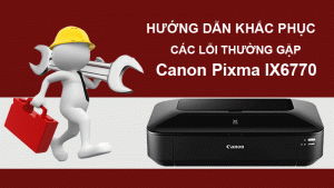 loi may in Canon Pixma IX67