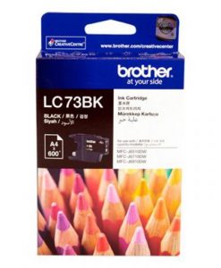 Mực in phun Brother LC73BK (đen) – Cho máy MFC-J6510DW/ 6710DW/ 6910DW/ 430W/ 625DW