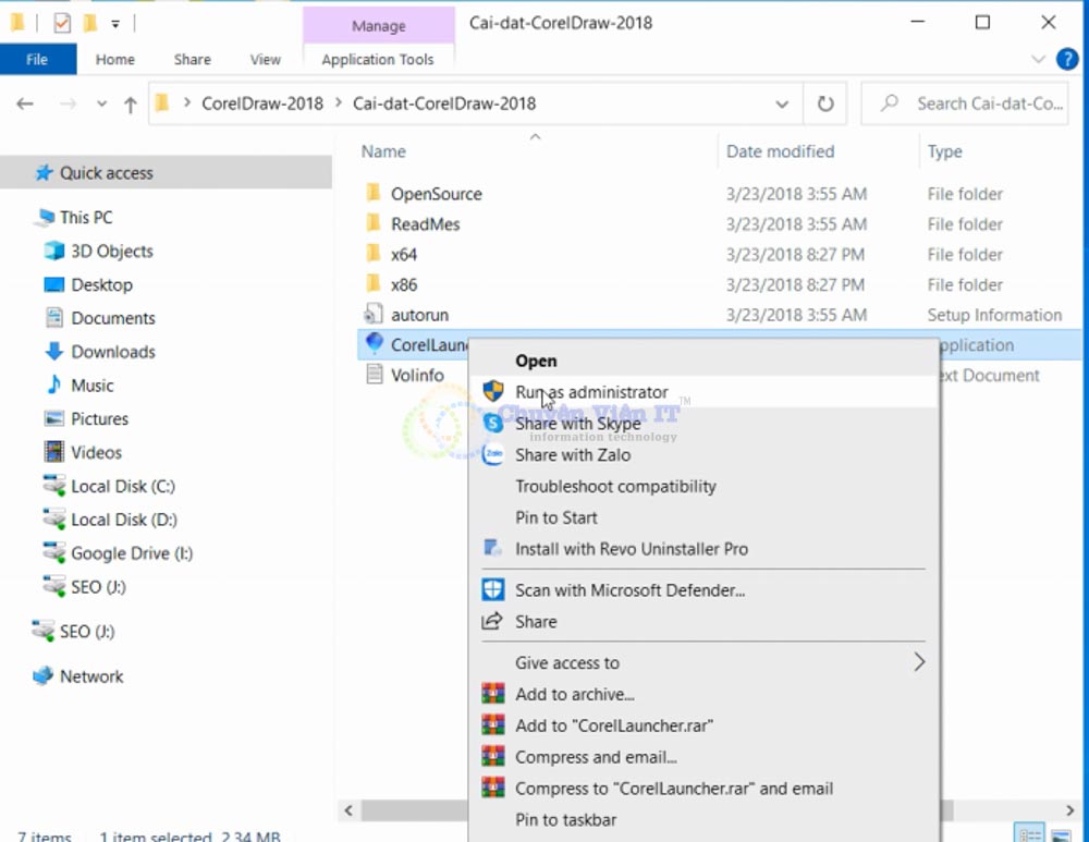 Coreldraw 2018