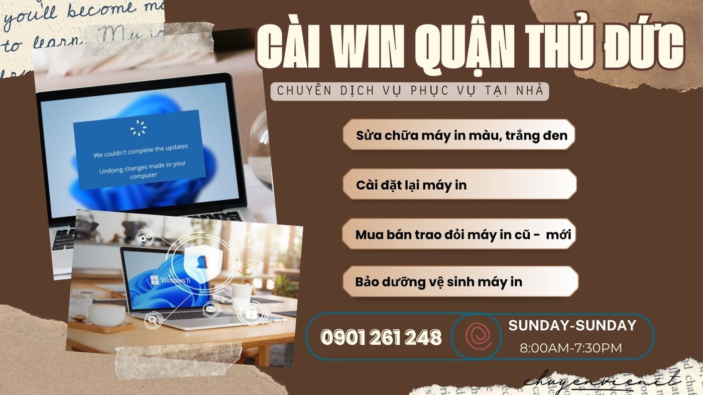 Dịch vụ cài win quận thủ đức