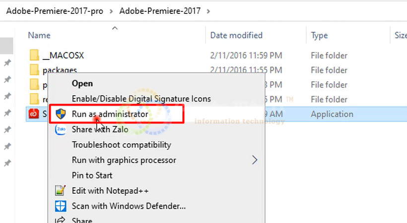 Premiere Pro 2017